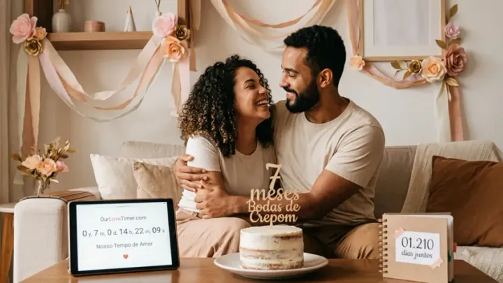 Bodas de 7 Meses: Por que esta é a fase onde o 'eu' e 'você' finalmente se tornam 'nós'