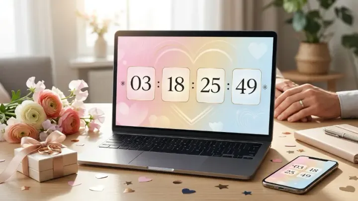 Special Date Countdown: How to Create Yours (Cliché-Free)