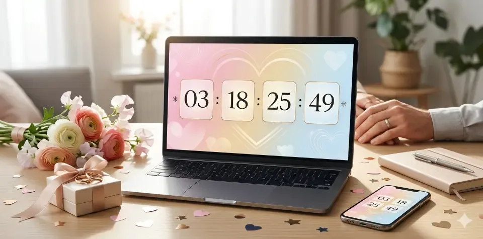 Special Date Countdown: How to Create Yours (Cliché-Free)